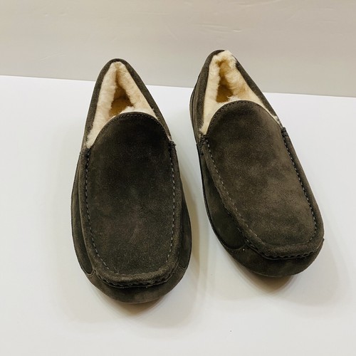 UGG Herren Ascot Wildleder Wolle Slipper Halbschuh Slipper Größe 8
