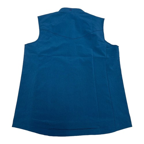 NWT Mens Holderness & Bourne The Conrad Vest Dry Luxe Performance Teal Blue Sz S - Picture 2 of 7