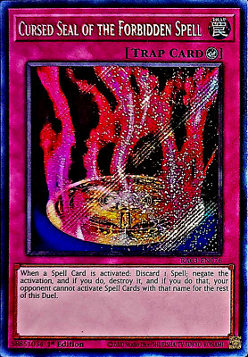 Cursed Seal of the Forbidden Spell RA03-EN076 (Secret Rare)