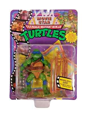 2023 Retro Playmates Teenage Mutant Ninja Turtles Movie Star Leo Leonardo New