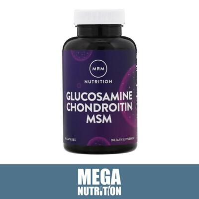 MRM Glucosamin Chondroitin MSM 90 Kapseln | Unterstützt die Gesundheit der Gelenke Mobilität