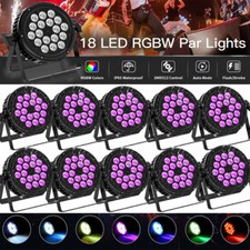 270W Waterproof RGBW LED Par Light Wash DMX512 Stage DJ Par Can Light Beam