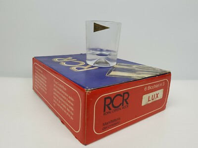 RCR ROYAL CRYSTAL ROCK Box 6 GLÄSER LUX KRISTALLMANUFAKTUR Home 