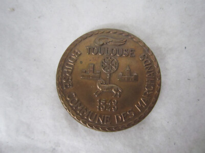 Médaille Chambre de Commerce de Toulouse - 250 ans - Signée par Georges