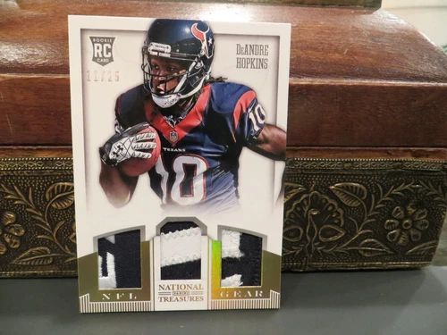 National Treasures  Rookie Prime Jersey Texans DeAndre Hopkins 11/25   2013