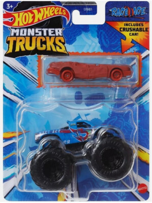 RACE ACE - Doppel Pack Monster Trucks Hot Wheels Mattel Auto Die-cast 1:64 Neu