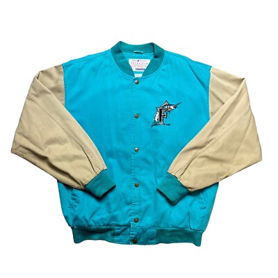 Florida Marlins Starter Vintage 90s Varsity MLB Jacket Adult Size