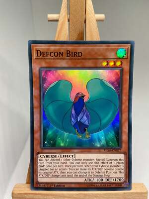 Defcon Bird - Super Rare 1st Edition FIGA-EN037 - NM - YuGiOh