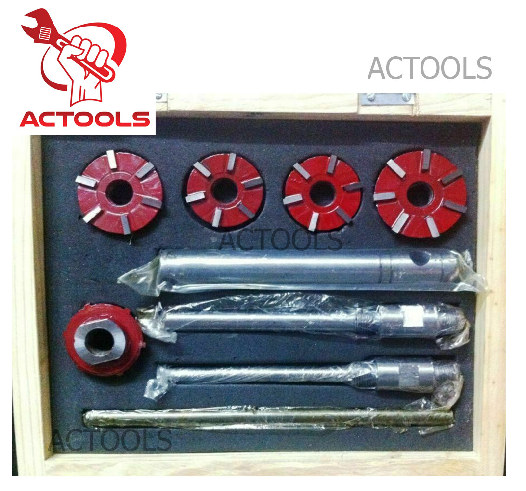 New Carbide Tipped Valve Seat Face Cutter Set Of 5 Pcs Kit Piece