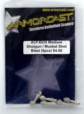 Armorcast ACFX035 Medium Shotgun Musket Shot Blast (Cinematic Effects) Bits