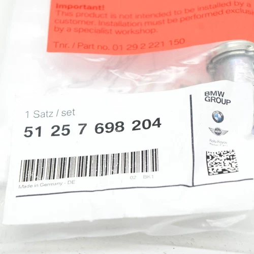 NUEVO BMW K08 C 400 GT CILINDRO CIERRE KIT REPARACIÓN 51257698204 ORIGINAL - Imagen 9 de 11