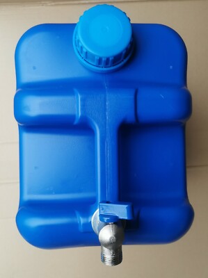 Bidon D'Eau 20L Bleu Sans BPA – Robinet Galvanisé, Réservoir Potable Pour Camping, Maison, Voyage
