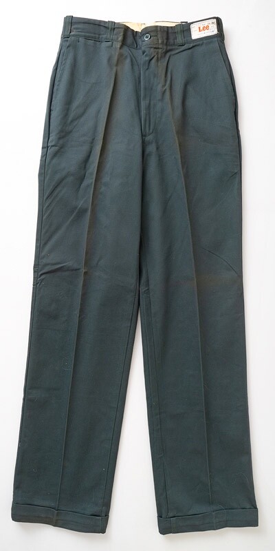 1960s Vintage Lee Work Pants Cotton Twill Union Made
