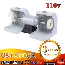 550W Jewelry Polisher Polishing Machine Dental Lab Lathe Bench Buffing Grinder