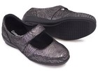 Cosyfeet Womens Shoe Harriet Wide Fit 6E Width Safari Shimmer UK Size 7