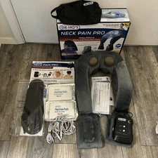 Dr Ho's Neck Pain PRO Neck & Shoulder TENS EMS Therapy w/ Foot Pads