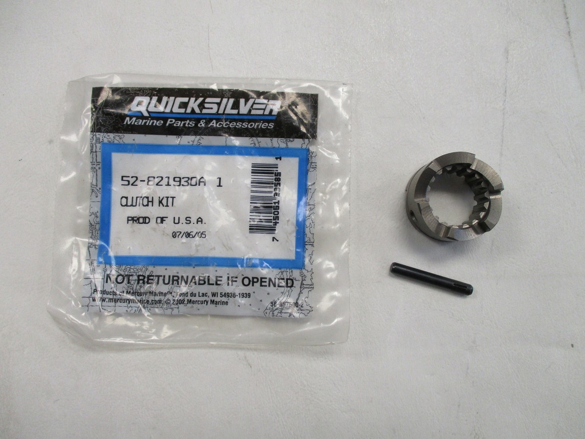 MERCURY QUICKSILVER GEAR ENGAGEMENT CLUTCH KIT 52-821930A1 MARINE 