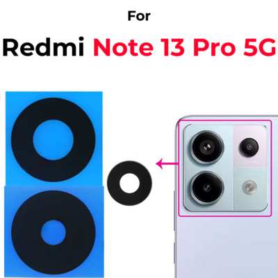 Kamera Glas für Xiaomi Redmi Note 13 Pro 5G Kameralinse Scheibe Camera Glasslens
