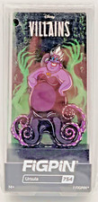 FiGPiN Disney Villains Ursula (754) Enamel Pin NEW SEALED IN CASE Little Mermaid