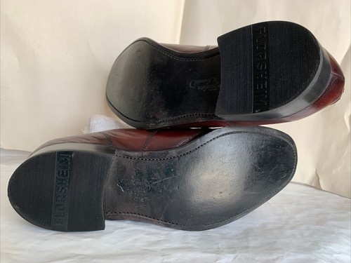 Vtg FLORSHEIM Imperial 93216 Men’s Size 9.5D Brown Loafer Slip On Tasseled Shoes - Picture 10 of 12