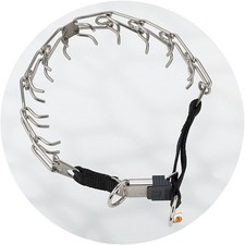 HS Stainless Stee 2.25mml Ultra Plus ClicLock Sliding Buckle Prong Collar