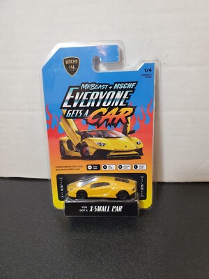 MR BEAST  Everyone Gets A Car  Collectible 1/64 Diecast Lambo Lamborghini