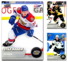 2021-22 Upper Deck CHL CLEAR CUT ACETATE **** PICK YOUR CARD **** From The LIST
