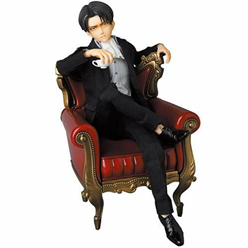 MEDICOM TOY RAH Attack on Titan Levi Suit Ver. Action Figure EMS w