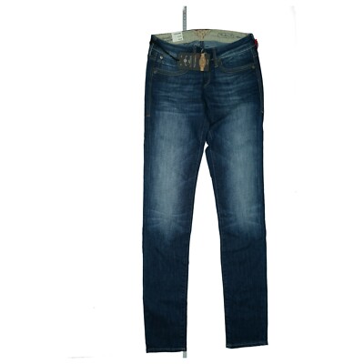 MAVI Serena Damen Jeans Hose super skinny stretch low Rise W26 L34 used Blau NEU