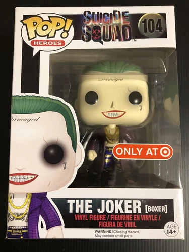 Funko Pop DC Comics Heroes #104 The Joker Boxer Vinyl Figure Target Exclusive B