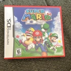 Nintendo Super Mario 64 DS Game Action Platformer w/ Original Red Case 2004