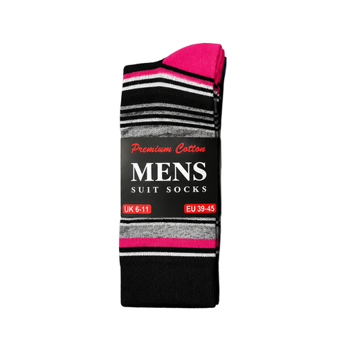 Mens Adults Socks 6/12 Pairs Work Dress Cotton Mix Designer Sock Size UK 6–11 - Picture 25 of 28
