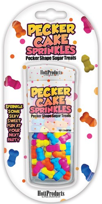 #ad Hott Products Pecker Cake Sprinkles Shape Sugar Treats Hp Htp3324 $8.99