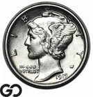 1919 Mercury Dime, Unc Details