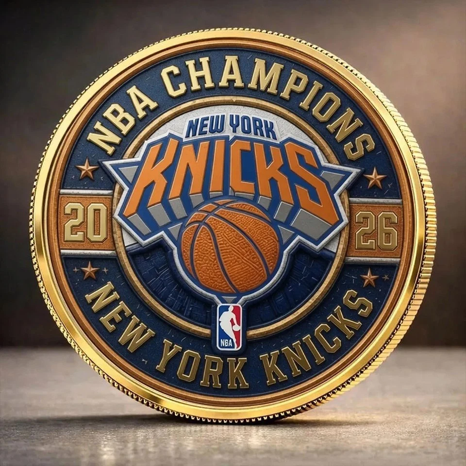 Knicks NBA Finals Champions 2026 Commemorative Coin