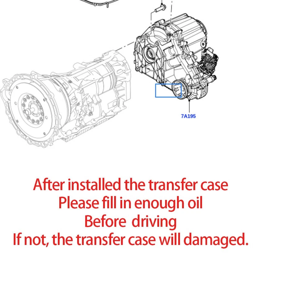 27107639260 Transfer Case Assy For BMW F01 F02 F10 F07GT 535i xDrive 550i ATC350 Foto 4 de 4
