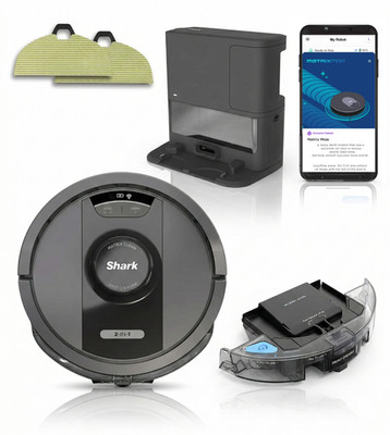 Shark Matrix Robot Vacuum & Mop Self-Empty 30-Day Bagless Cleaner