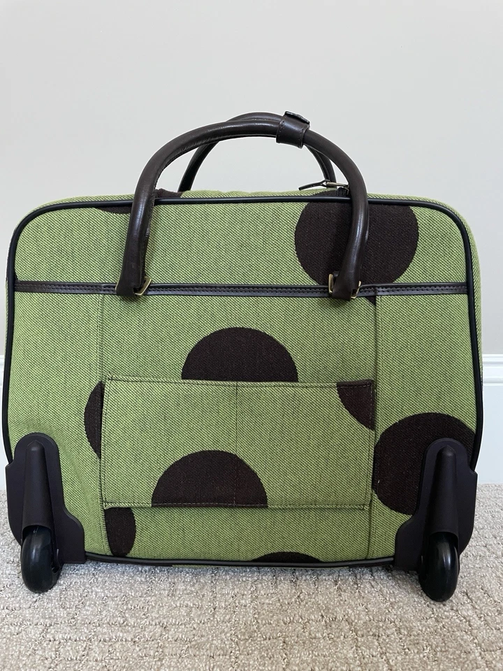 Equipaje de mano móvil Hartmann Hartmann a lunares con ruedas Foto 4 de 4