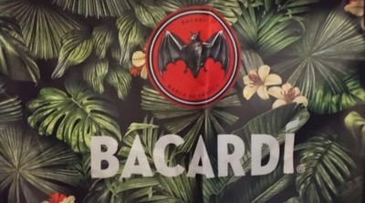 Bacardi  Beutel Rucksack Bag Tasche Einkaufs Stoff Bag Sammmlung Neu