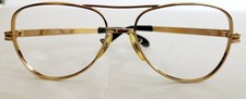 VTG ArtCraft Eyeglass Frames Pilot Aviator 58 16 Glasses USA