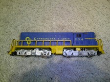 S GAUGE AMERICAN FLYER #21234 CHESAPEAKE & OHIO GP-7 DIESEL