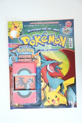 Pokemon Das offiziele Magazin Nr. 97 / Dezember 2015 + Sticker Pokedex