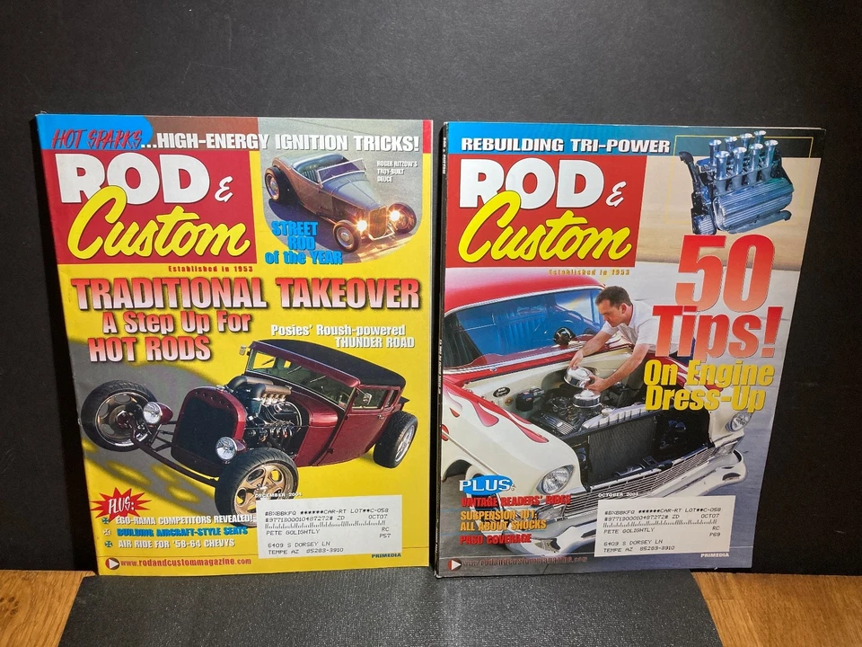 ROD & CUSTOM MAGAZINE LOT (12) 2004-2005-2006-2007-2010 See Pictures - Image 3 of 4