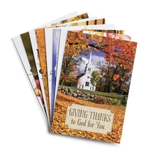DaySpring - Thanksgiving Blessings – 8 Fall Design Assortment with Scripture ...