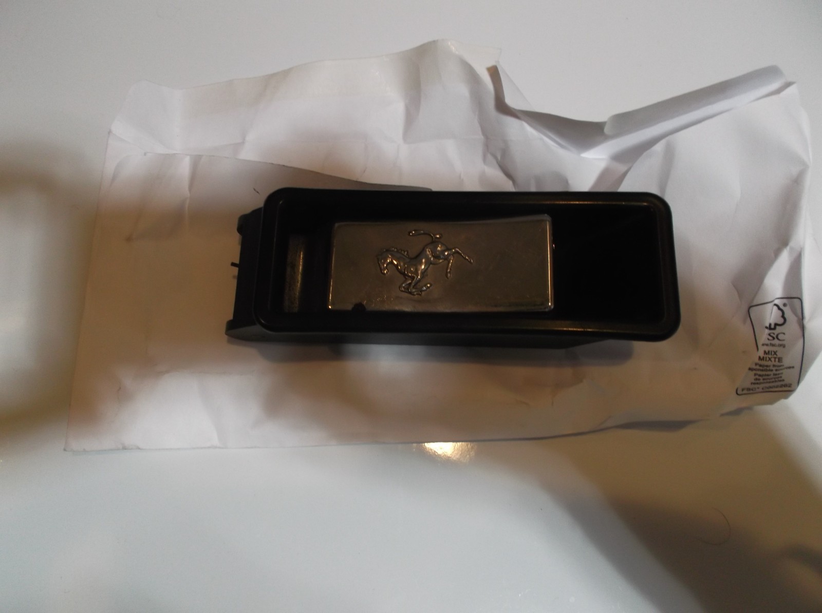 FERRARI ORIGINAL BOOT BONNET RELEASE HANDLE VINTAGE OEM