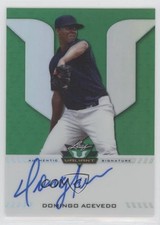 2017 Leaf Valiant Draft Green 21/99 Domingo Acevedo #BA-DA1 Auto yf0