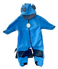 Cuddle Club Bear Toddler Rain Suit 18–24 Months Hooded One-Piece Waterproof NWT