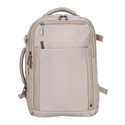 #ad BTL BTL 25 TVLTAUPE 18 Inch Recycled Nylon Travel Backpack with 15 Inch Laptop $15.00