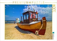Calvendo Puzzle Fishing Boat Anglerfish | 1000 Pieces, Finished Size 25.2 × 18.9