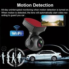 Dash Cam HD 1080P Car WiFi DVR Recorder G-Sensor Wide Angle Video, 170